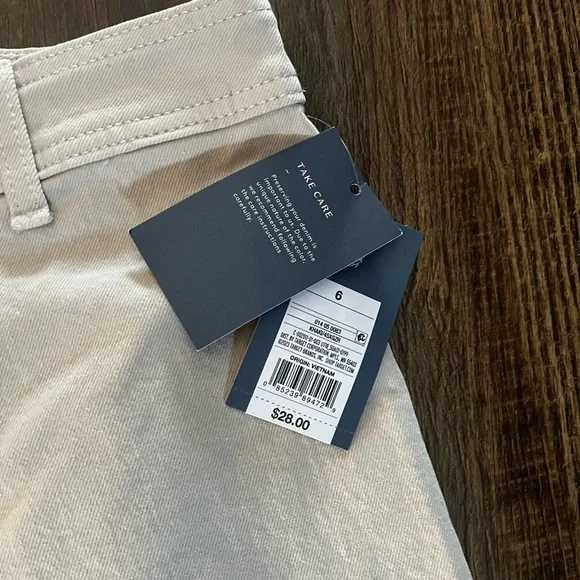 NWT Cream Wide-Leg Pants - Picture 5 of 6